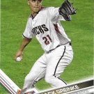 Zack Greinke 2017 Topps Update #US130 Arizona Diamondbacks Baseball Card
