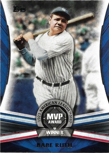 Babe Ruth Yankees Card 
