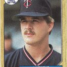 Keith Atherton 1987 Topps #52 Minnesota Twins Baseball Card