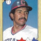 Tony Bernazard 1987 Topps #607 Cleveland Indians Baseball Card