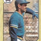 Phil Bradley 1987 Topps #525 Seattle Mariners Baseball Card