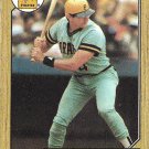 Mike Brown 1987 Topps #341 Pittsburgh Pirates Baseball Card