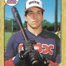 John Cangelosi 1987 Topps #201 Chicago White Sox Baseball Card