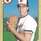 Storm Davis 1987 Topps #349 Baltimore Orioles Baseball Card