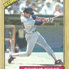 Dwight Evans 1987 Topps #3 Boston Red Sox Baseball Card