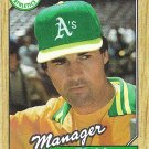 Tony La Russa 1987 Topps #68 Oakland Athletics Baseball Card