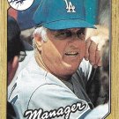 Tom Lasorda 1987 Topps #493 Los Angeles Dodgers Baseball Card