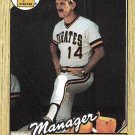 Jim Leyland 1987 Topps #93 Pittsburgh Pirates Baseball Card