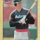 Denny Walling 1987 Topps #222 Houston Astros Baseball Card