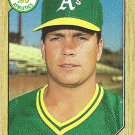 Curt Young 1987 Topps #519 Oakland Athletics Baseball Card