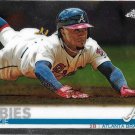 Ozzie Albies 2019 Topps Chrome #57 Atlanta Braves Baseball Card