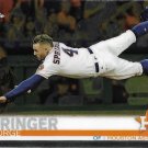 George Springer 2019 Topps Chrome #42 Houston Astros Baseball Card