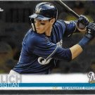 Christian Yelich 2019 Topps Chrome #16 Milwaukee Brewers Baseball Card