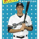 Christian Yelich 2019 Topps Archives #306 Milwaukee Brewers Baseball Card