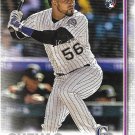 Noel Cuevas 2019 Topps Rookie #417 Colorado Rockies Baseball Card