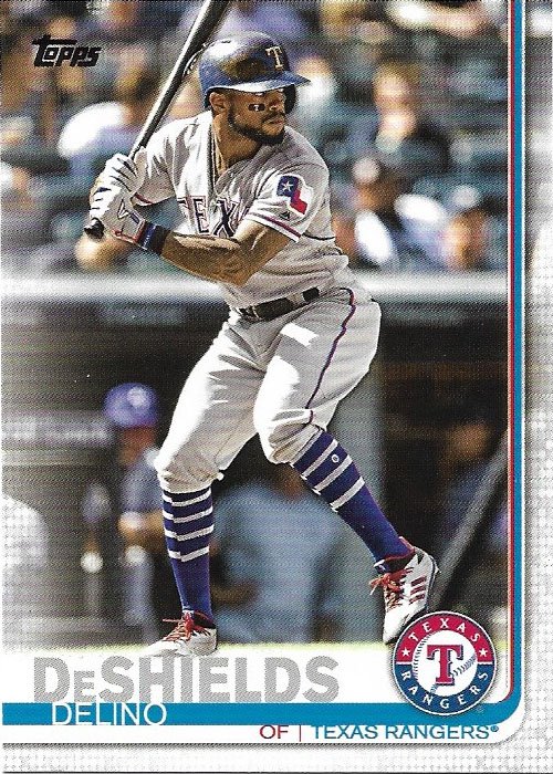 Delino DeShields 2019 Topps #644 Texas Rangers Baseball Card