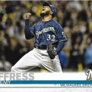 Jeremy Jeffress 2019 Topps #362 Milwaukee Brewers Baseball Card