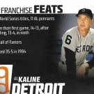 Al Kaline 2019 Topps Franchise Feats #FF-11 Detroit Tigers Baseball Card Al Kaline 2019 Topps Franchise Feats #FF-11 Detroit Tigers Baseball Card