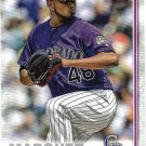 German Marquez 2019 Topps #602 Colorado Rockies Baseball Card
