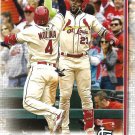 Yadier Molina, Marcell Ozuna 2019 Topps #536 St. Louis Cardinals Baseball Card