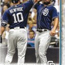 Hunter Renfroe, Eric Hosmer 2019 Topps #487 San Diego Padres Baseball Card