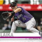 Pat Valaika 2019 Topps #621 Colorado Rockies Baseball Card