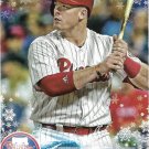 Justin Bour 2018 Topps Holiday #HMW117 Philadelphia Phillies Baseball Card