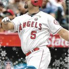 Albert Pujols 2018 Topps Holiday #HMW84 Los Angeles Angels Baseball Card