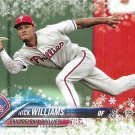 Nick Williams 2018 Topps Holiday Rookie #HMW11 Philadelphia Phillies Baseball Card