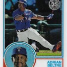 Adrian Beltre 2018 Topps Silver Pack #74 Texas Rangers Baseball Card