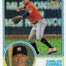 Carlos Correa 2018 Topps Silver Pack #8 Houston Astros Baseball Card