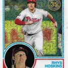 Rhys Hoskins 2018 Topps Silver Pack Rookie #35 Philadelphia Phillies Baseball Card