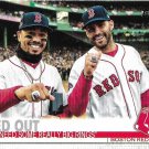 Mookie Betts, J.D. Martinez 2019 Topps Update #US246 Boston Red Sox Baseball Card