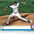 Kyle Bird 2019 Topps Update Rookie #US80 Texas Rangers Baseball Card