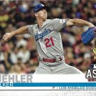 Walker Buehler 2019 Topps Update #US8 Los Angeles Angels Baseball Card