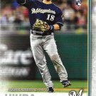 Keston Hiura 2019 Topps Update Rookie Debut #US52 Milwaukee Brewers Baseball Card