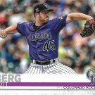 Scott Oberg 2019 Topps Update #US181 Colorado Rockies Baseball Card