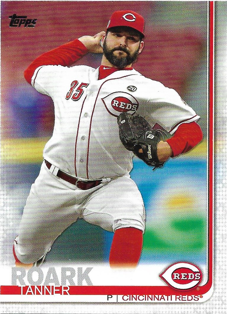 Tanner Roark 2019 Topps Update #US46 Cincinnati Reds Baseball Card