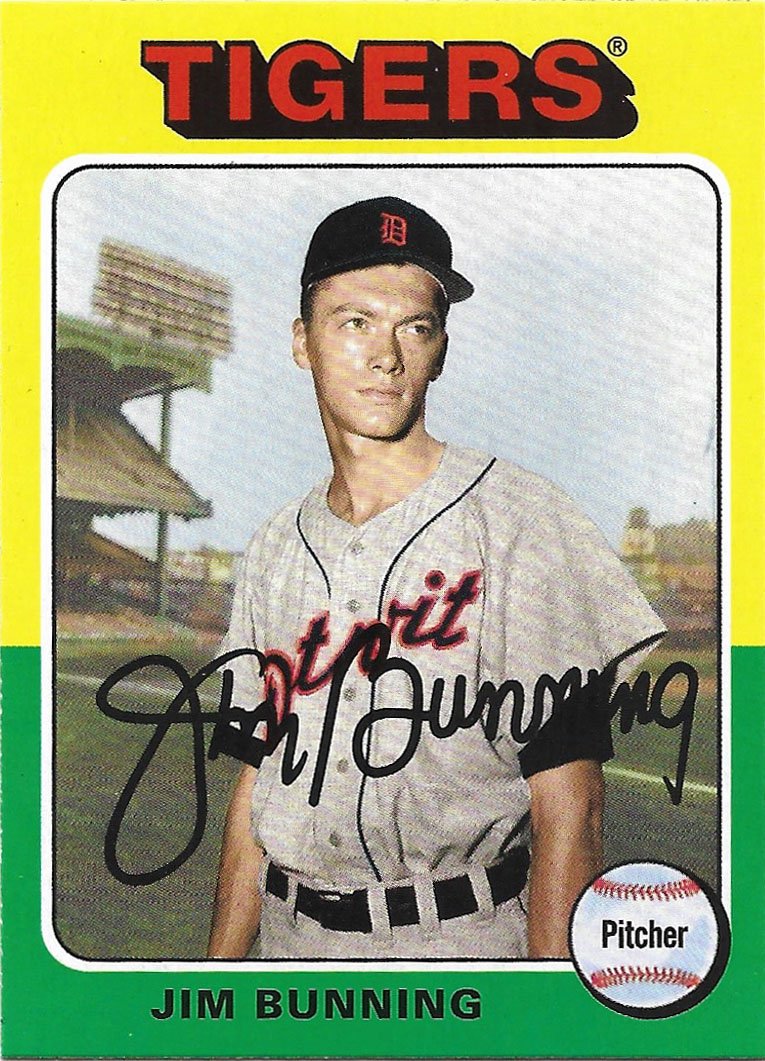 Jim Bunning 2019 Topps Archives #127 Detroit Tigers Baseball Card