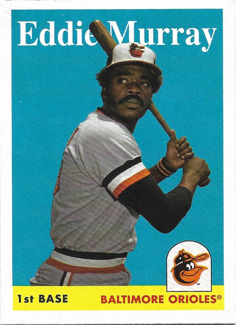 Eddie Murray 2019 Topps Archives #60 Baltimore Orioles Baseball Cards