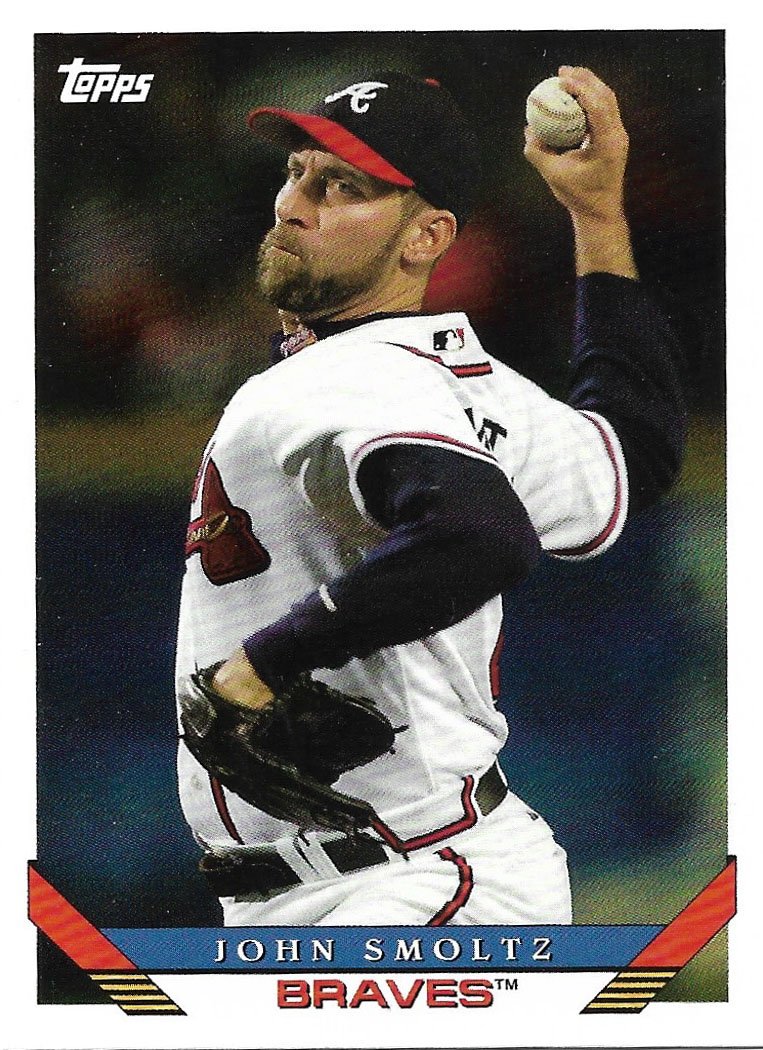 John Smoltz 2019 Topps Archives #258 Atlanta Braves Baseball Cards