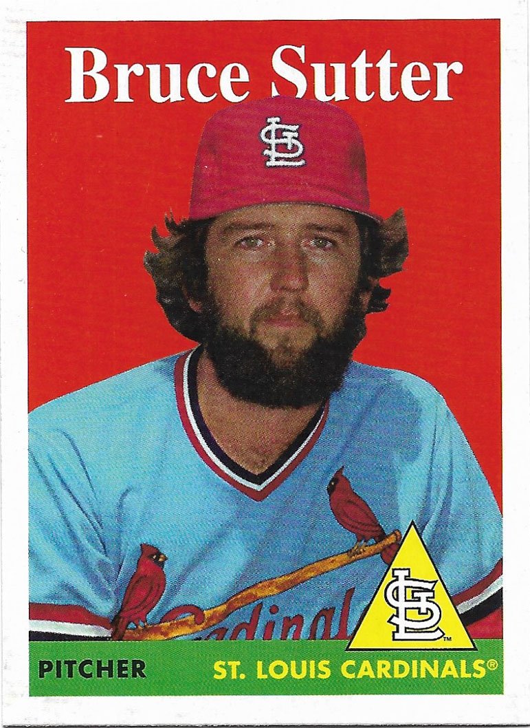 Bruce Sutter 2019 Topps Archives #37 St. Louis Cardinals Baseball Card