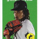 Jose Urena 2019 Topps Archives #32 Miami Marlins Baseball Card