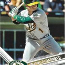 Franklin Barreto 2017 Topps Update Rookie Debut #US113 Oakland Athletics Baseball Card