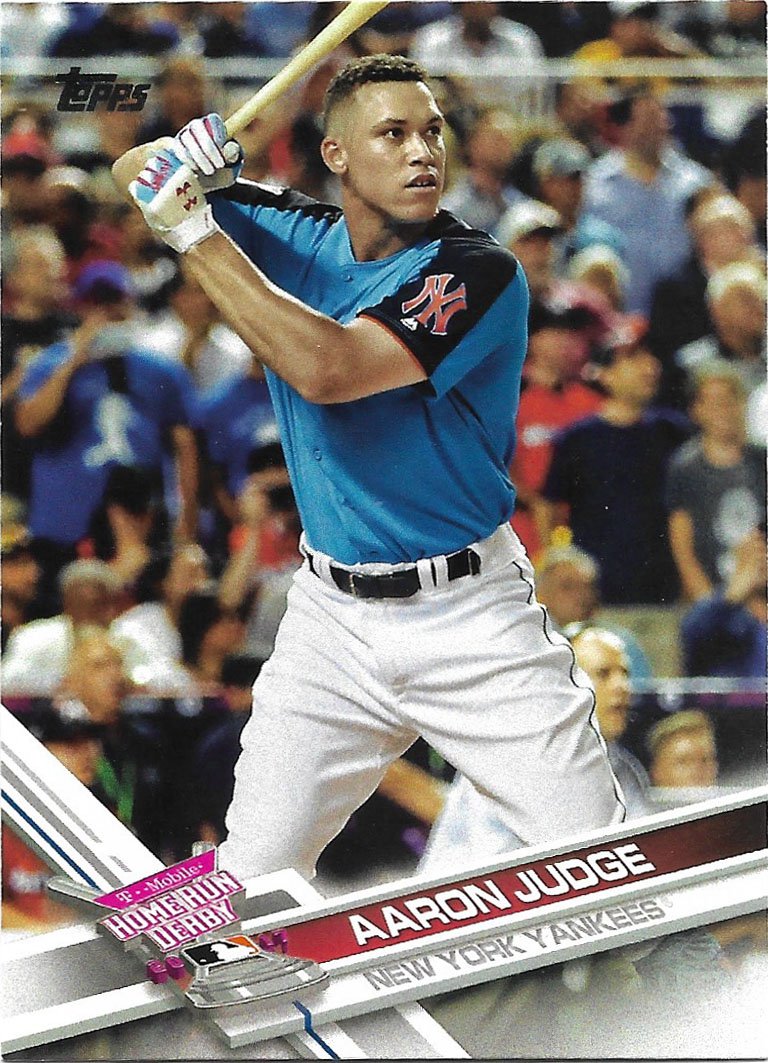 Aaron Judge 2017 Topps Update Rookie #US1 New York Yankees Baseball Card