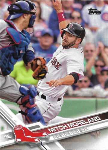 Mitch Moreland 2017 Topps Update #US274 Boston Red Sox Baseball Card