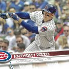Anthony Rizzo 2017 Topps #500 Chicago Cubs Baseball Card