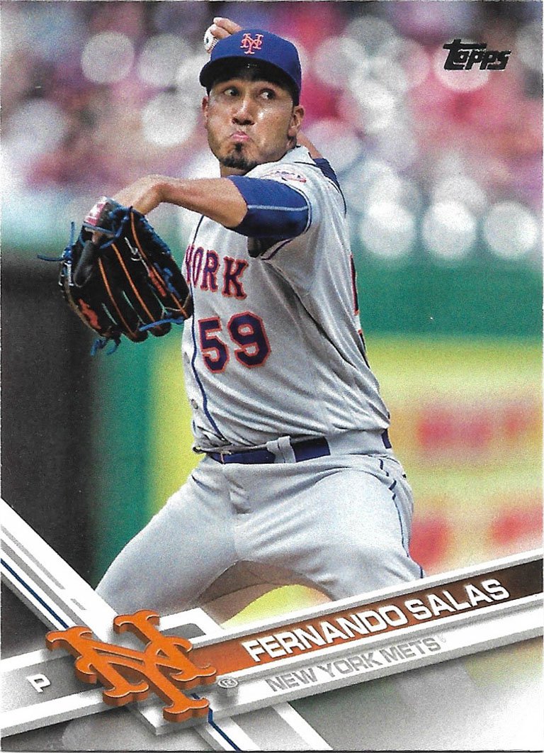 Fernando Salas 2017 Topps Update #US262 New York Mets Baseball Card