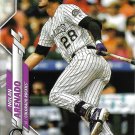 Nolan Arenando 2020 Topps #230 Colorado Rockies Baseball Card