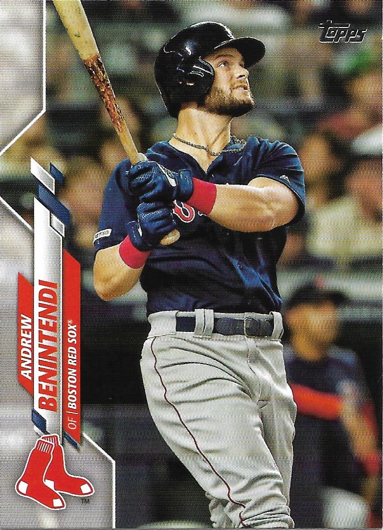 Andrew Benintendi 2020 Topps #196 Boston Red Sox Baseball Card